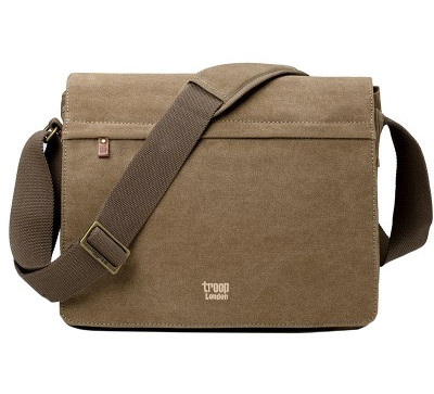 Minimalist Cotton Laptop Messenger